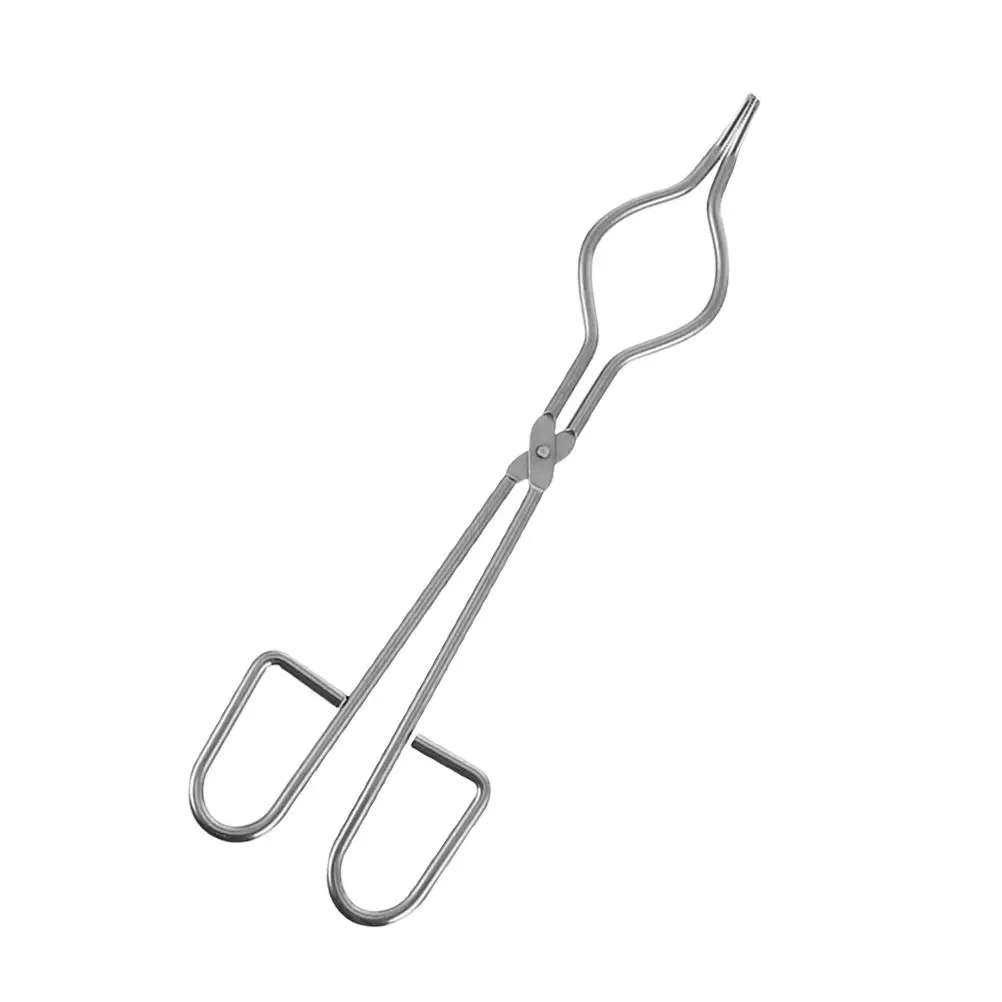 

Crucible Tongs 40cm Stainless Steel Jewelry Tools Melting Furnace Clamp Lab Accessories Graphite Plier Propane Crucible Tong