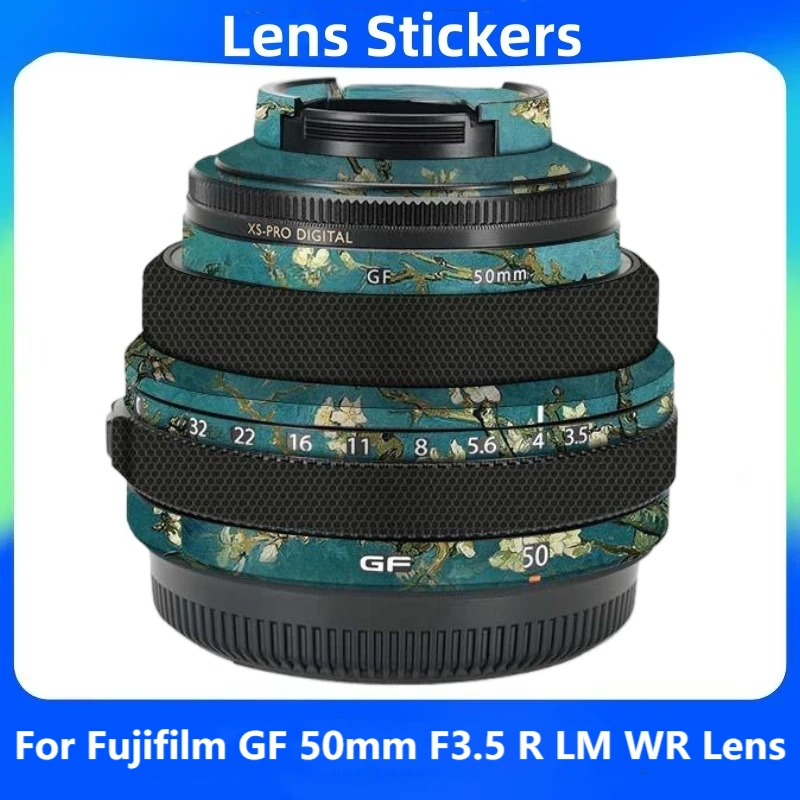 Para Fujifilm GF 50mm F3.5 R LM WR Mockup WRAadhesivo para cámara antiarañazos abrigo película protectora Protector corporal piel