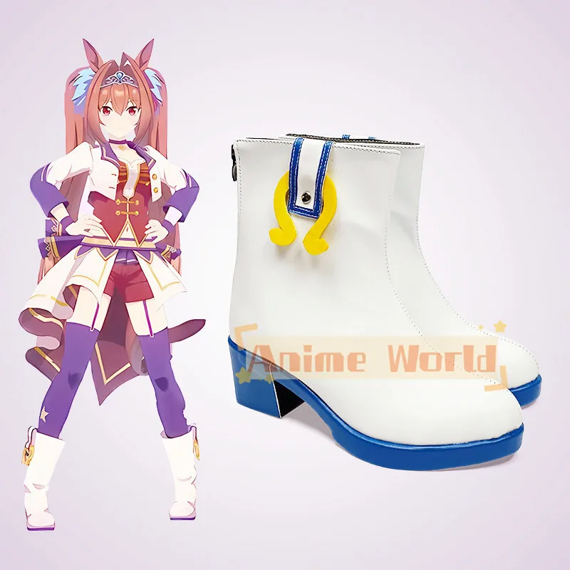 

Аниме-игра Umamusume: Pretty Derby Daiwa Scarlet Cos, обувь для косплея, ботинки для взрослых и детей, аксессуары для костюмов на Хэллоуин