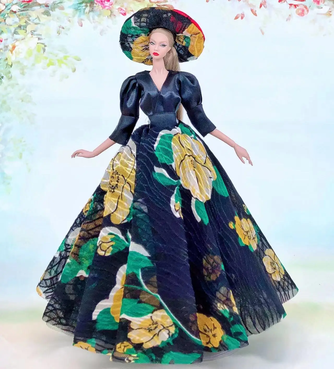 for Multi layer Fashion Wedding Dress For barbie Doll