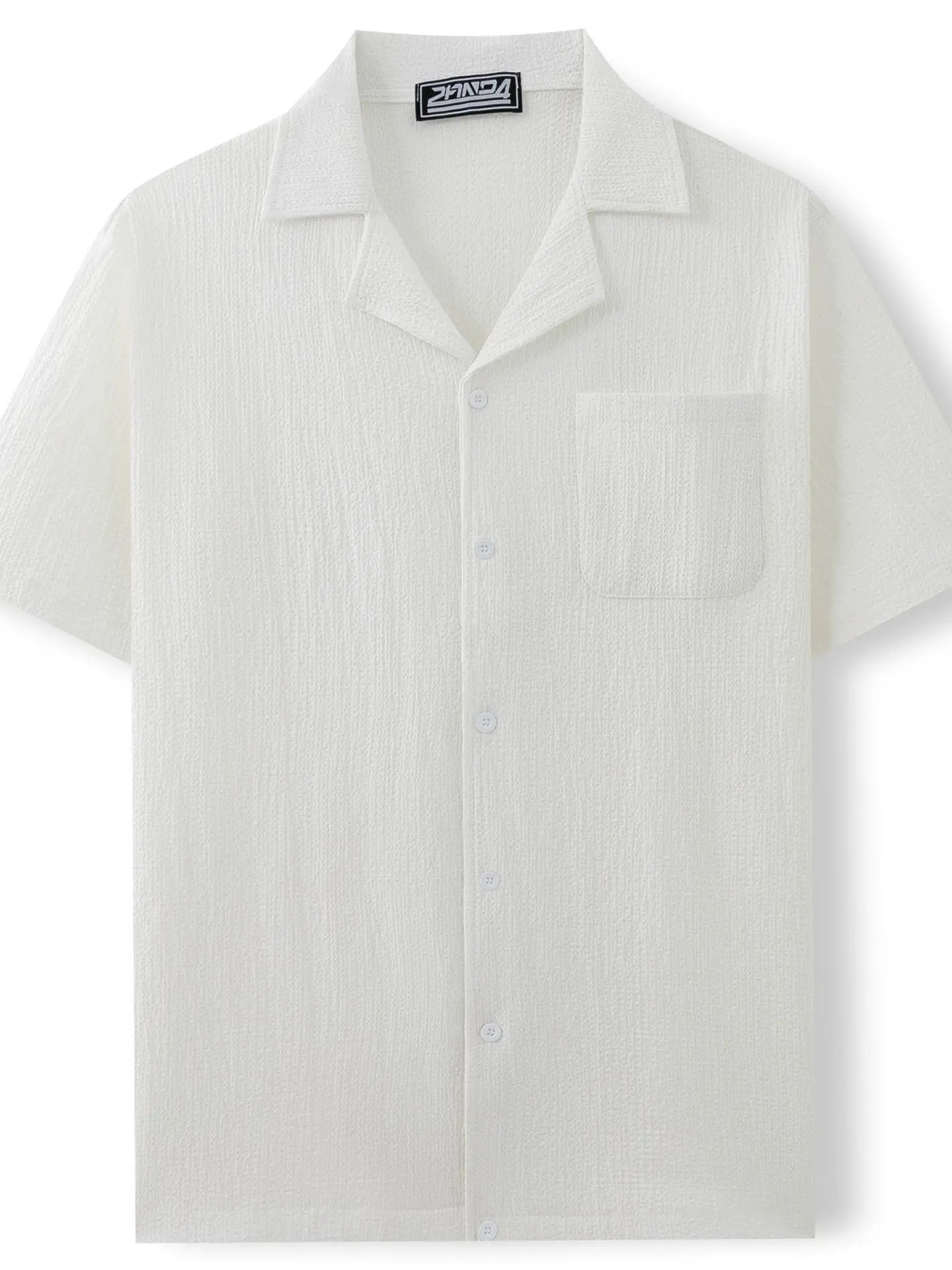 

Summer ort Sve Men's irt Vaion Color Loose Fit Polyester Thin Large Size No Ironing Proc Casual Pure Color