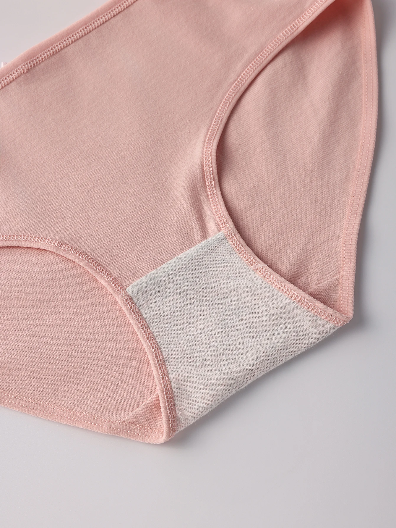 7Pcs 여름 소녀 새로운 여성 대형 속옷 순수 코튼 항균 포장 엉덩이 순수 코튼 가랑이 슬림 피트