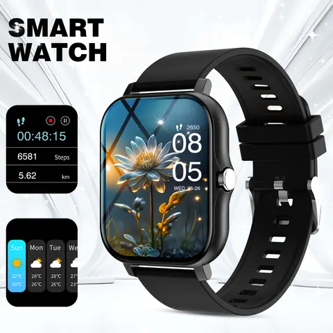 Sports Smart Watch Wireless Call Information Reminder Multifunctional Sports Watch For Men And Women
