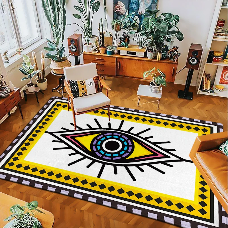 Eye pattern Carpet Antislip Alfombra Rug Tapis Tapete Floor Mat  carpet Doormat Bathroom Mat Home Decoration