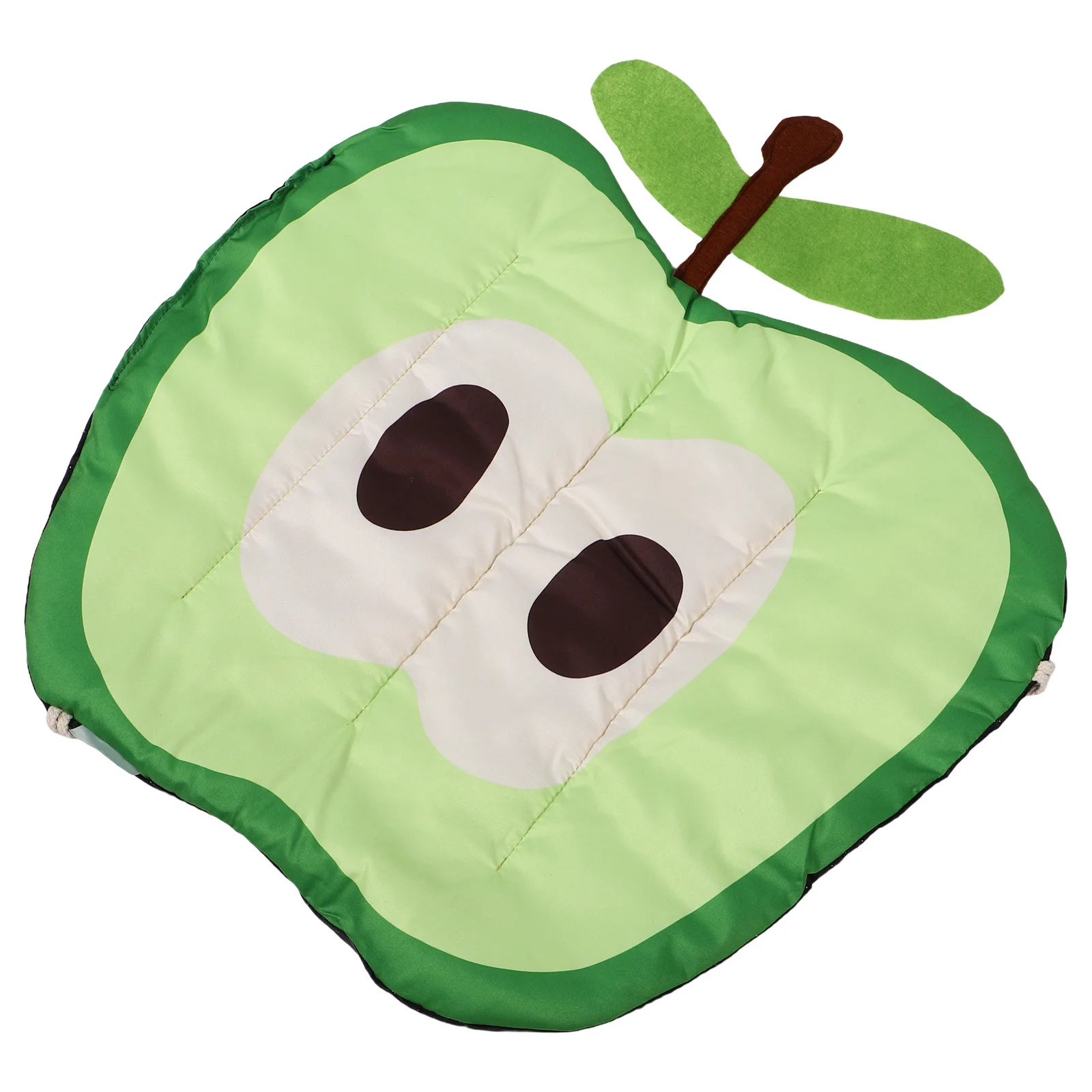 

Cute Apple Shaped Dog Crate Bed Soft Reusable Pet Sleeping Pad Washable for Large Medium Small Dogs Cats Dog Bed for Small Dogs