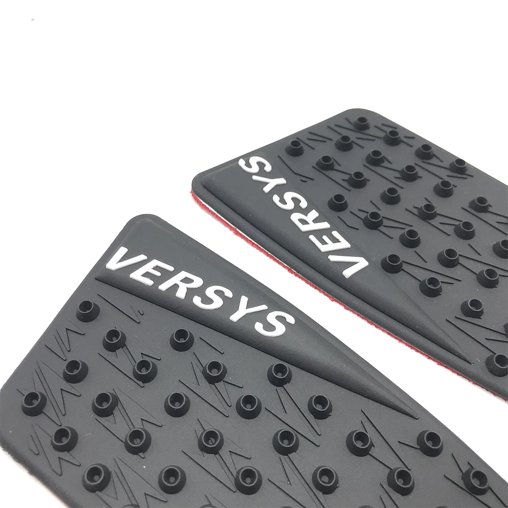 Motorcycle Anti Slip Sticker Tank Traction Pad Side Knee Grip Protector For Kawasaki Versys650 KLE650 Versys 650 Accessories