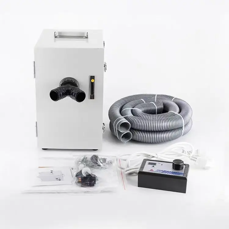 Dental Lab vacuum Extractor Dust Cleaning Machine with Digital Control Dental Dust Collector for Dental Lab Equipment