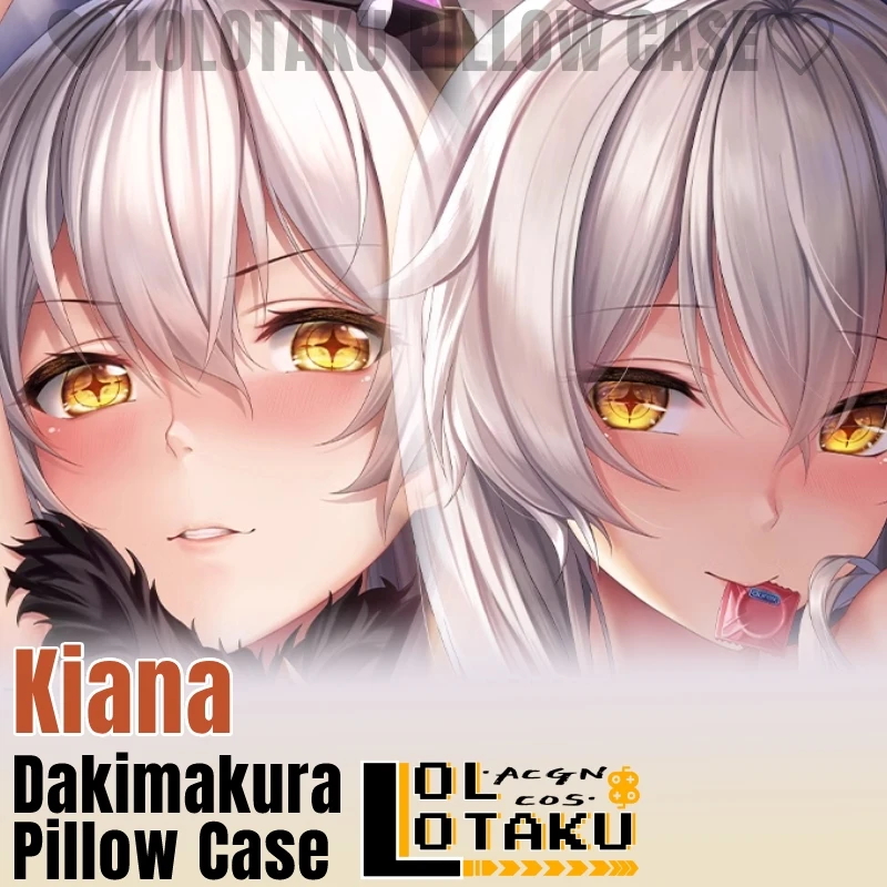 

Kiana Dakimakura Honkai ударопрочная игра обнимающая подушка на все тело подушка искусственная наволочка сексуальное домашнее постельное белье Декор