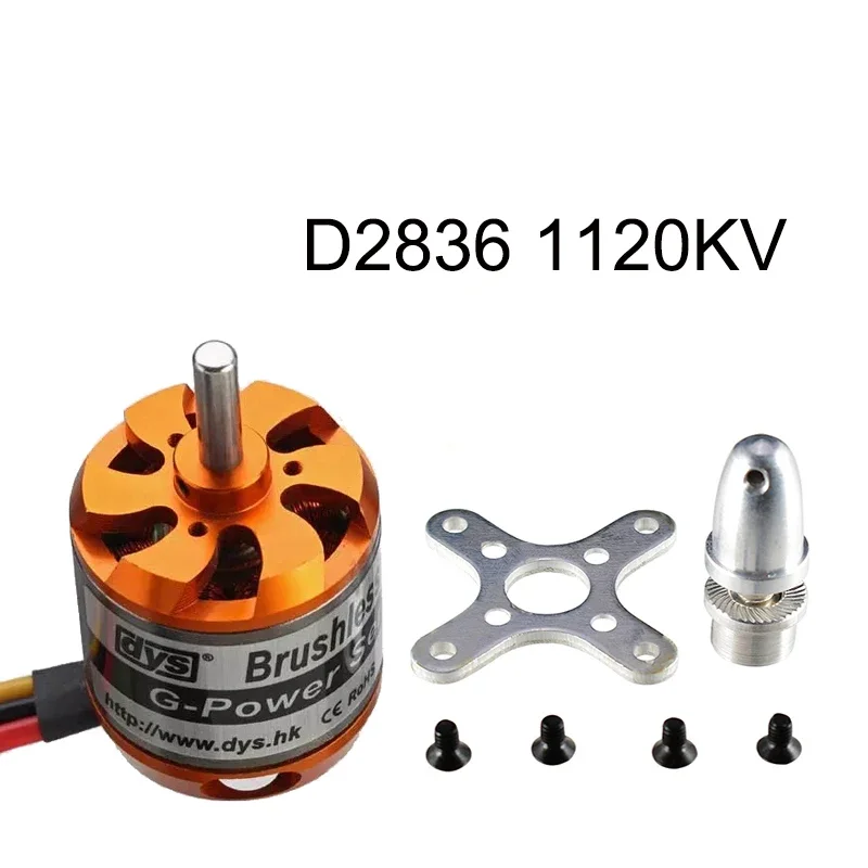 DYS Aeromodel 2225 2822 2212 2826 2830 2836 3530 3536 3542 3548 Borstelloze motor voor RC Multicopters Vliegtuig Vaste vleugelvliegtuigen
