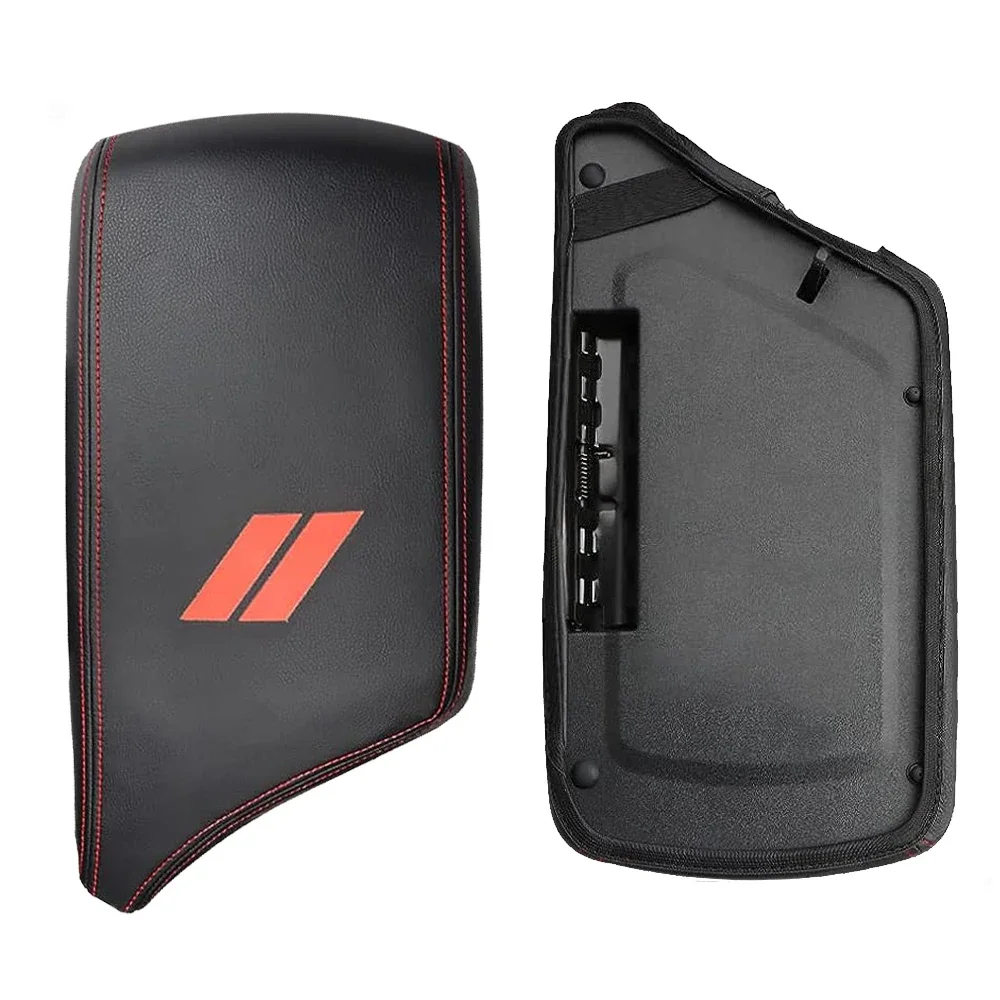 Für Dodge Challenger 2015-2023 Auto Armlehne Abdeckung Trim Auto Interior Center Konsole Anti-Scratch Protector Pad Auto zubehör – Detail 2