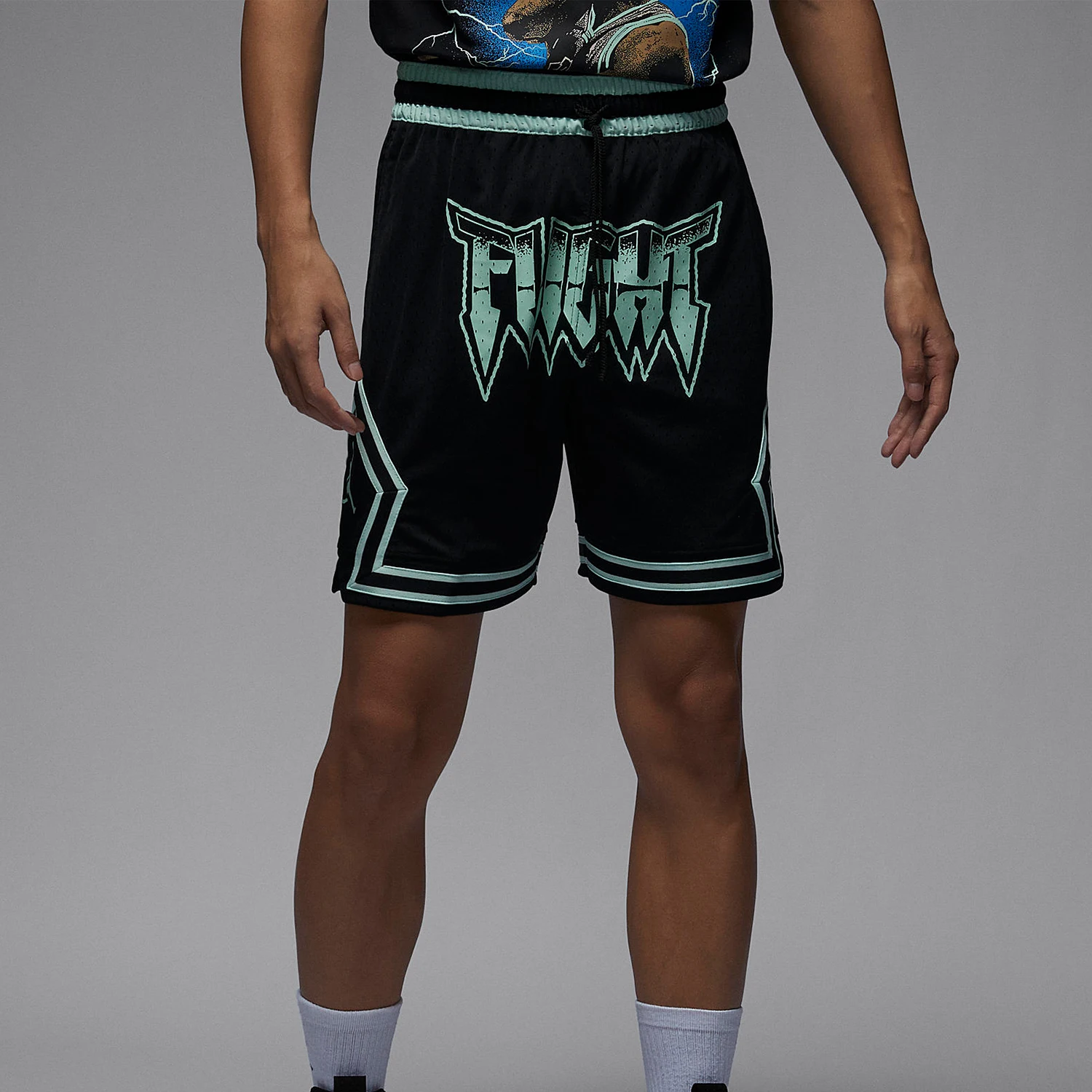 

Nike genuine JORDAN Men's Mesh Breathable Training Sports Shorts FN5870-010