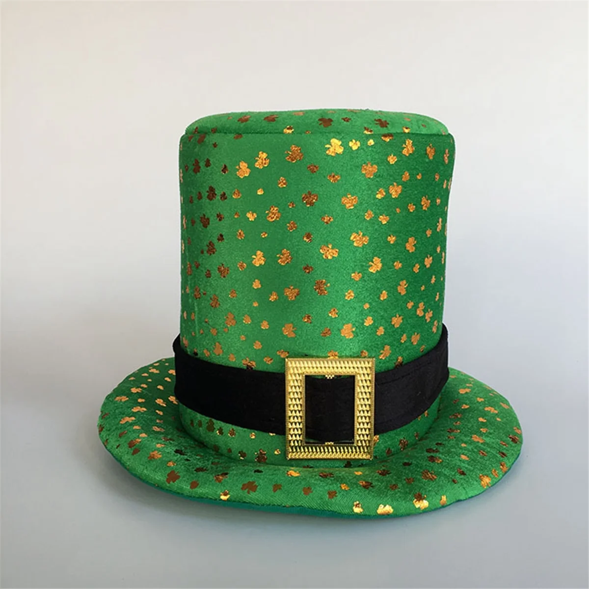 Green Topper cappello da giorno di san patrizio cappello a cilindro verde Fun Leprechaun cappelli uomo donna Costume adulto Cosplay Party Decor