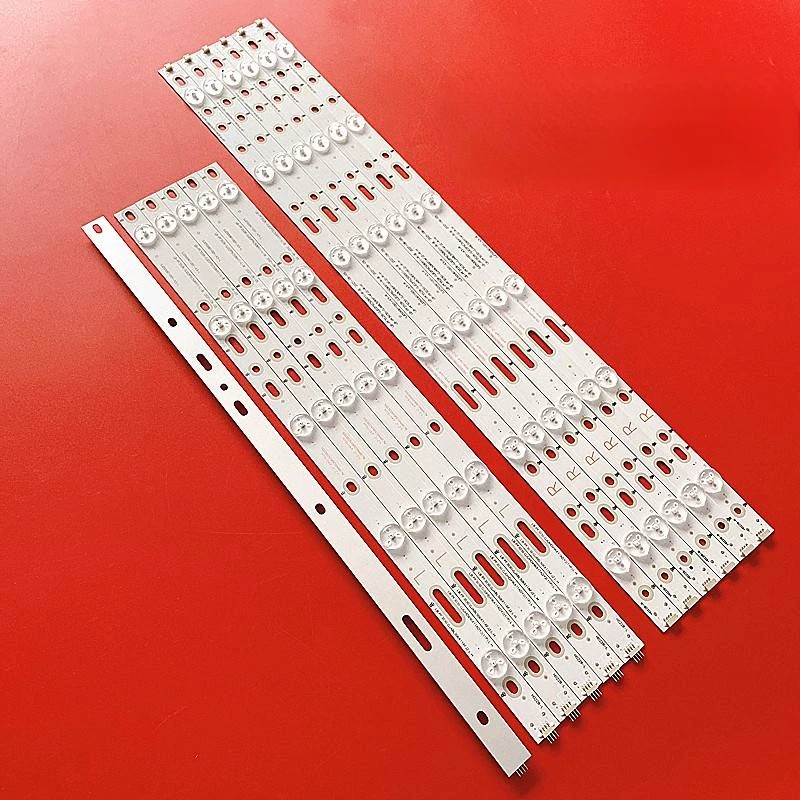 12 PCS LED backlight strip for 49PUT4900 49PFS5301 49PUF6701 EVTLBM490E0601-AK-3 R EVTLBM490E0501-AJ-3 L 01N27 01N28 LBM490E0501