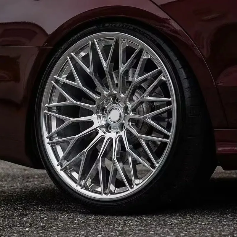 

SY-1022 Multi-spoke Monoblock Rims Polished Forged Alloy Wheel Fit For Bmw X5 X6 M3 M4 M5 M8 Benz Gle Glc Passenger Racing Car