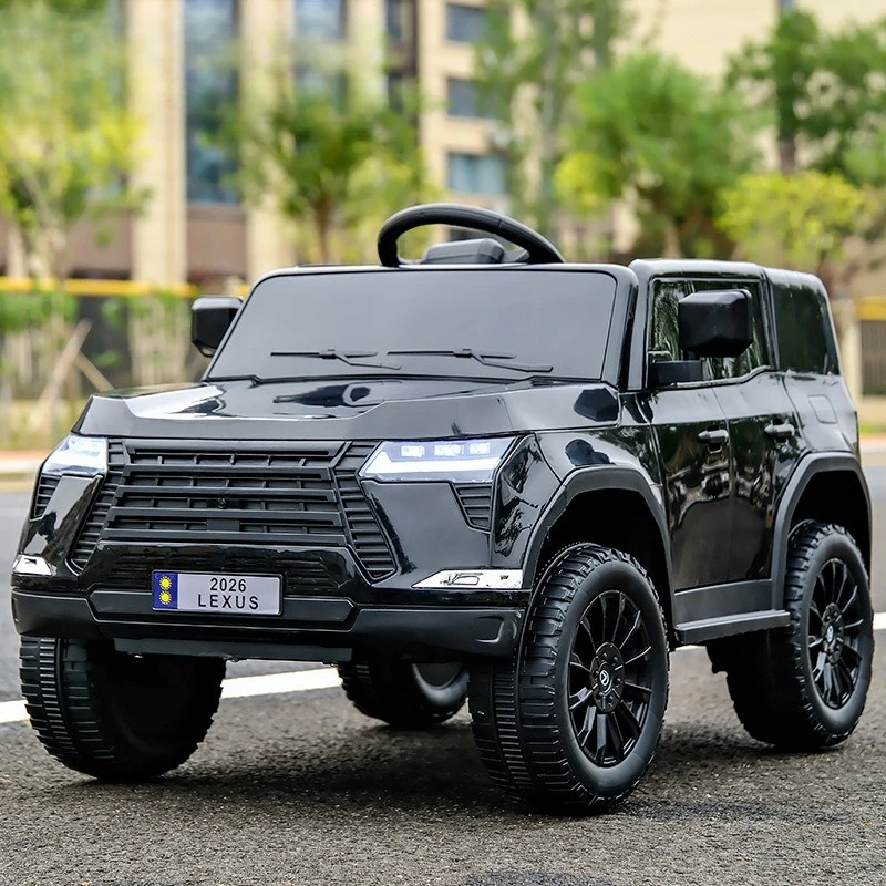 

Kids electric car four-wheel remote control music car toy big off-road vehicle