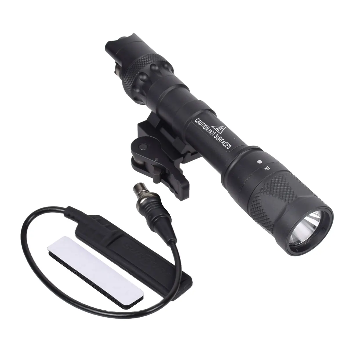 Imagem -05 - Infravermelho Led Surefir Scout Luz Tocha Tática Lanterna ir qd Mount Caça Picatinny Rail Rifle Hk416 Ar15 Ak47 M622v M323v