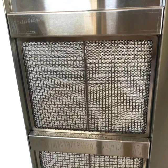 Gasförmiger Fleischröster, Fleischprozessor, 100 % Stück/min, Edelstahl