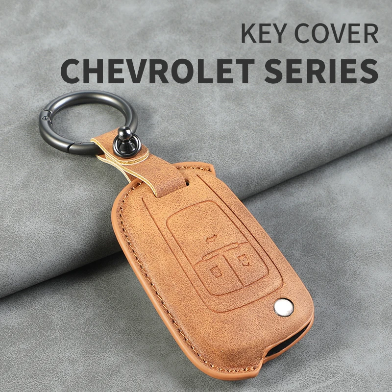 Car Key Cover Fits For Buick Regal & LaCrosse 2009‑2016,Verano 2015‑2020,GL8,Compatible with Chevrolet Cruze,Cavalier,Malibu Key