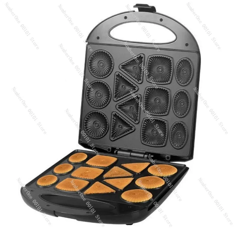 Multifunctional Cookie Machine Kitchen Multi-Shape Pastry Cake Machine Round Cake Machine Electric Baking Pan