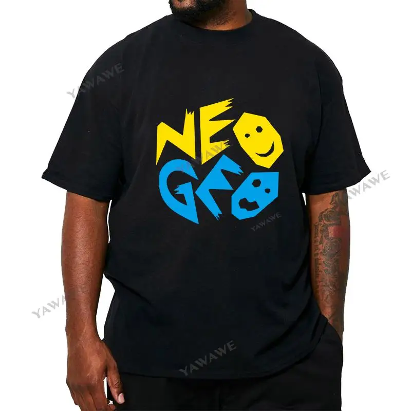 Neo Geo SNK Retro Video Game Console Inspired Male funny print T Shirt Men  Short Sleeve Brand unisex tee-shirt