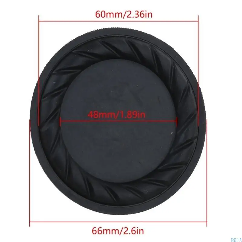 R91A 66 mm Radiatore Bass Speaker Radiatore Basso Woofer per altoparlante passivo per casa per casa Pia bassista passivo