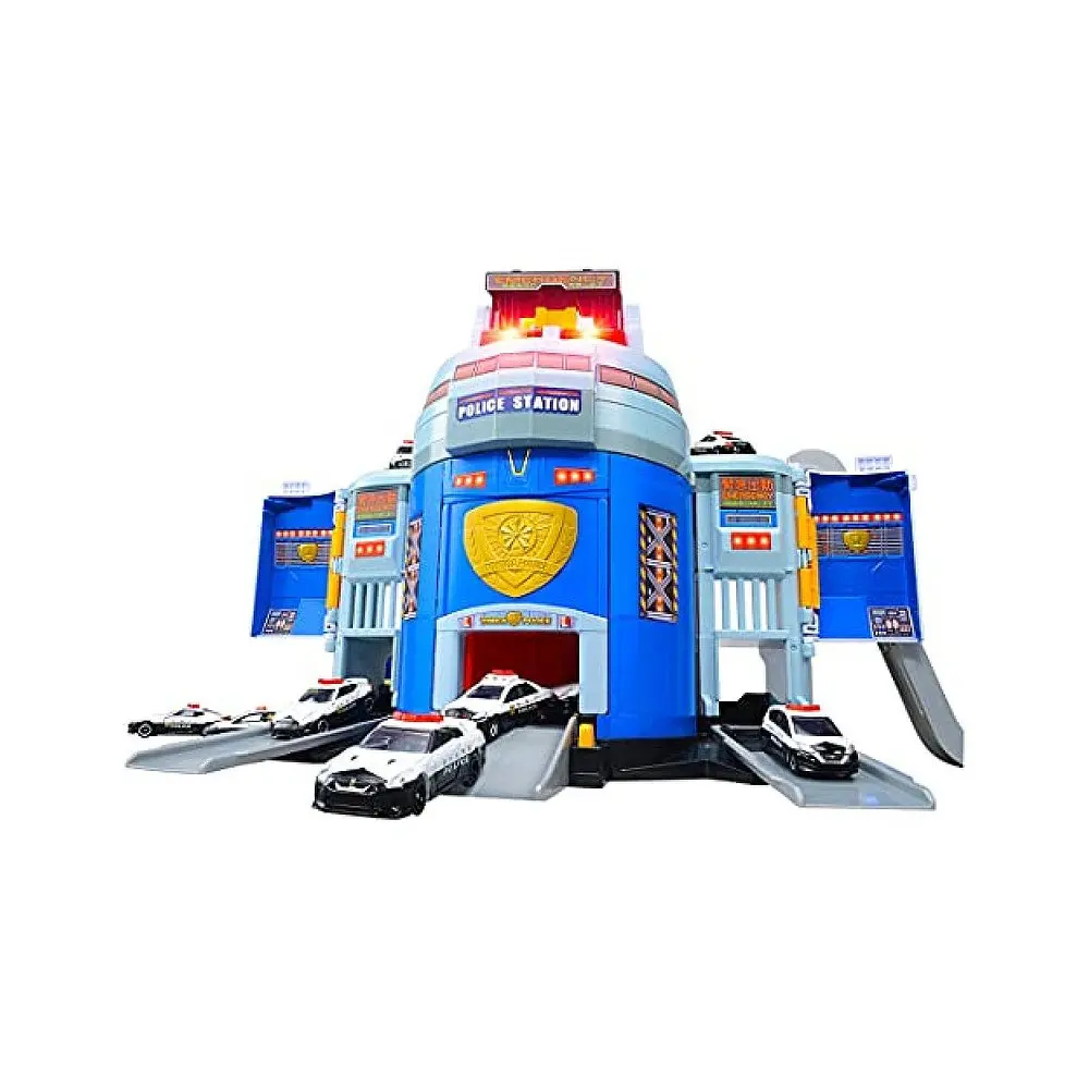 TAKARA TOMY Transformer DX Police Station Japan Toy Contest 2021 Basic Toy Excellence Award, boy collection display gift.