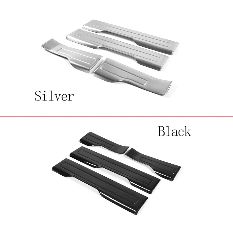 For Land Rover Range Rover Evoque 2012-2018 Stainless Steel Door Sill Scuff Plate Trim Thresholds Guards Sills Car Accessories