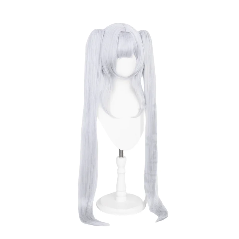 Azur Lane Anime Janus Halloween Cat Cos Wig 95-100CM Gradient Heat Resistant Synthetic Hair Halloween Party Cosplay Wigs+Wig Cap