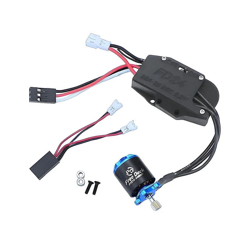 RC Car ESC Electronic Speed Regulator for 1/30 1/24 RC Crawler Car Axial SCX30 for Bronco for Jeep Wrangler SCX24 FMS FCX24M