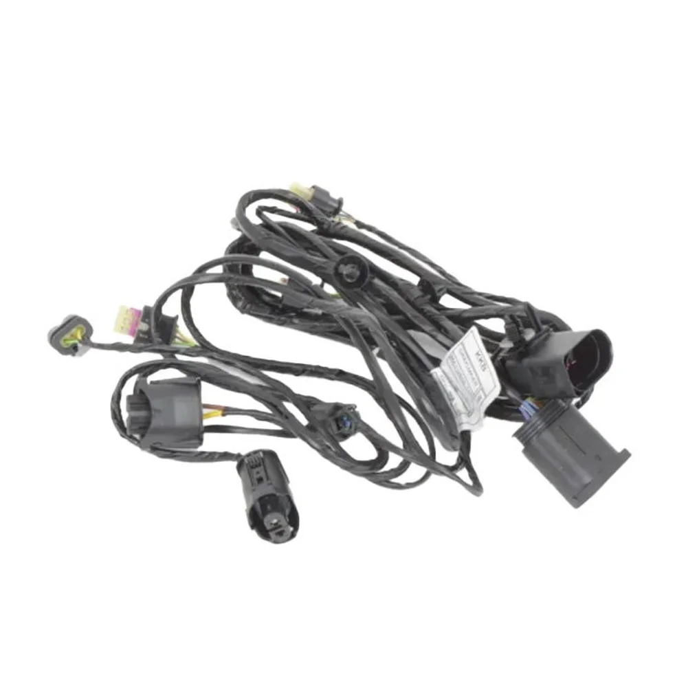 Replacement Wiring Kit Fog Light Wiring Harness For Low-light Driving Conditions ABS Material Construction Black Finish Design