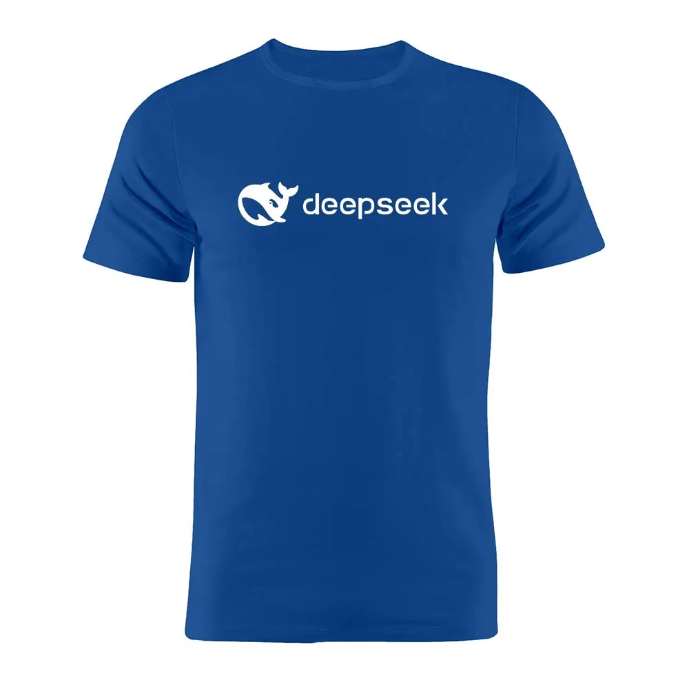 Pure Cotton Unisex T Shirt deepseek AI Programmer Coder Web Developer Funny Artwork Tee