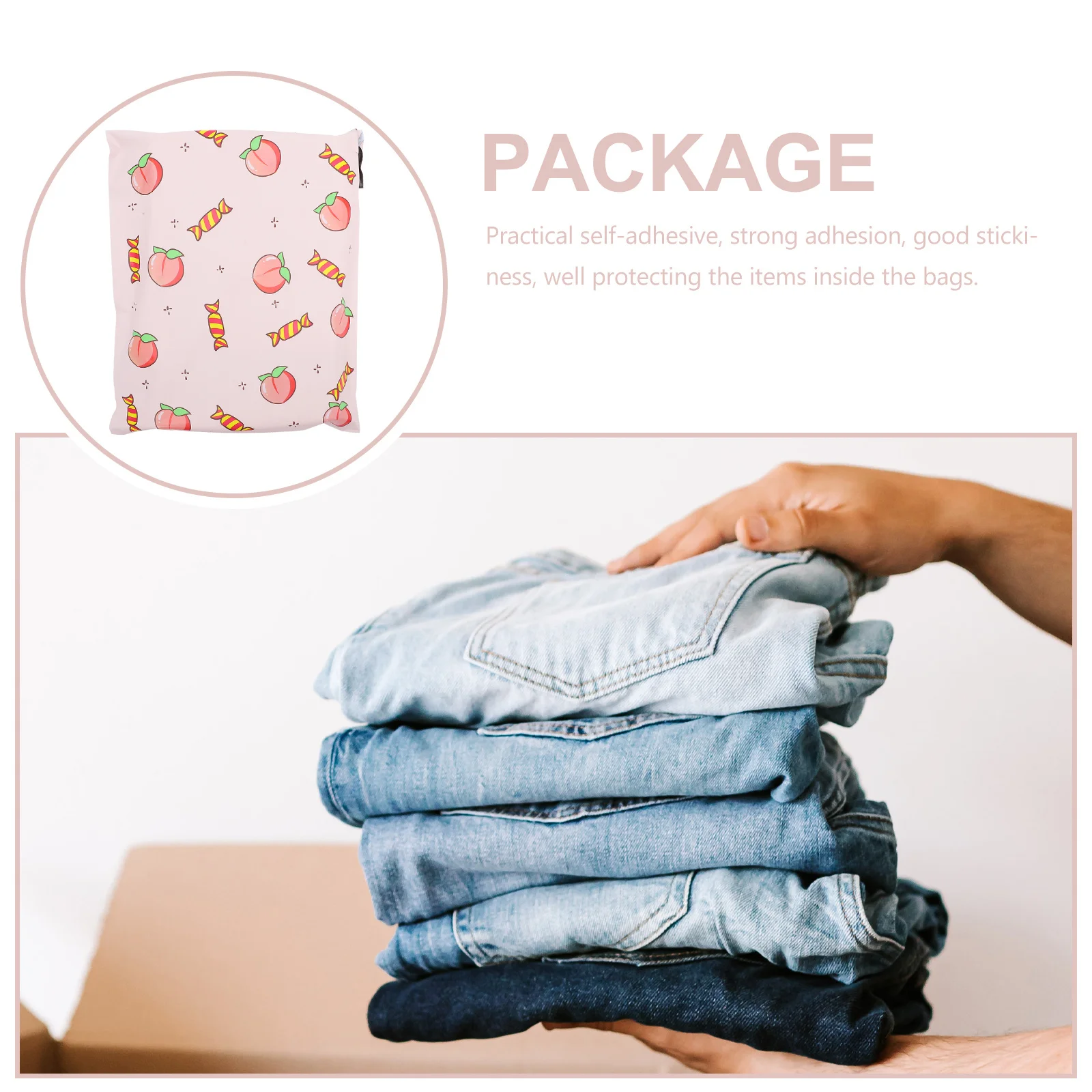 

100 шт. транспортировочные конверты, толстые самоклеящиеся устойчивые к разрыву почтовые пакеты для подарочных пакетов для посылок, транспортировочная сумка