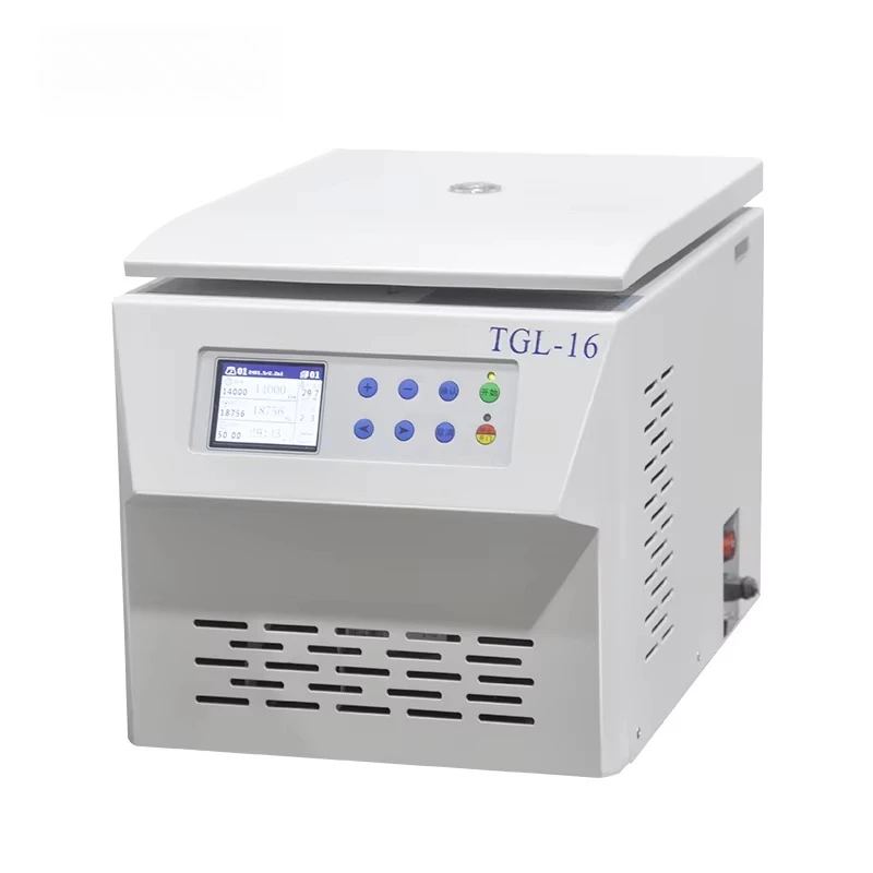 

China-Made Cenlee TGL-16 16000 RPM 21532xg Micro Universal Laboratory Centrifuge Cooling System LCD Touch Display for Medical