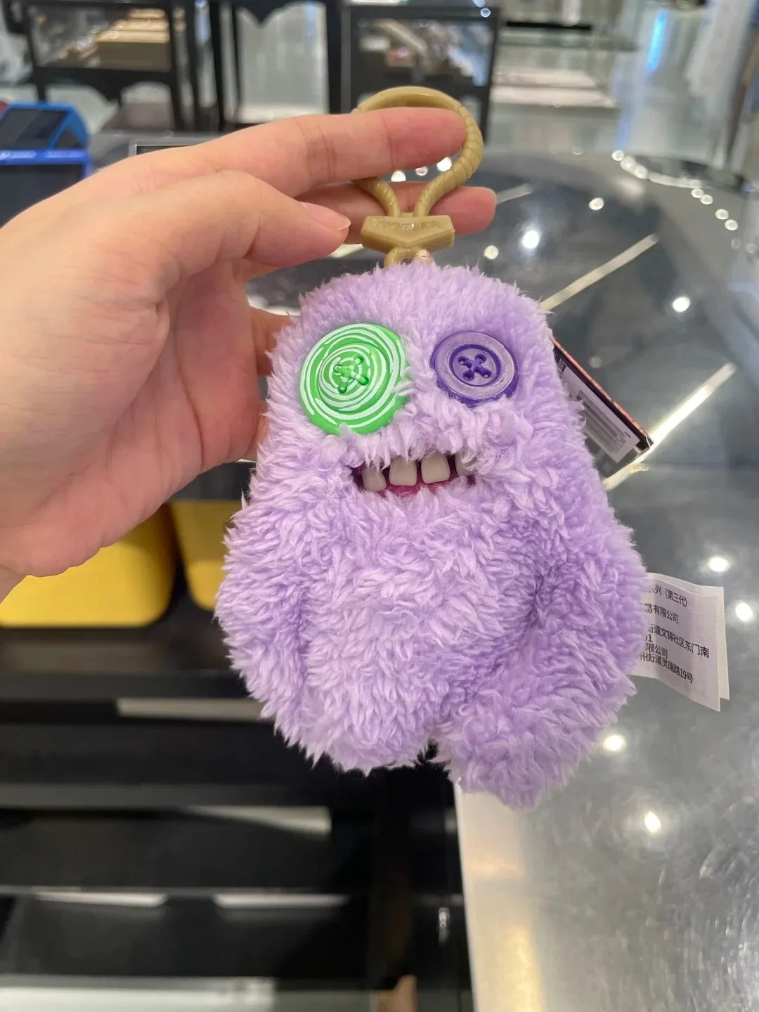 

Уродливая и милая плюшевая виниловая кукла Monster Squidge, мягкая игрушка-рюкзак с подвеской третьего поколения, детский фестиваль.