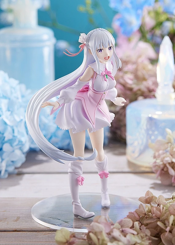 GSC POP UP PARADE Re:0 Starting Life in Another World Emilia Figures Models Anime Toys Birthday Gifts Dolls Ornaments statue