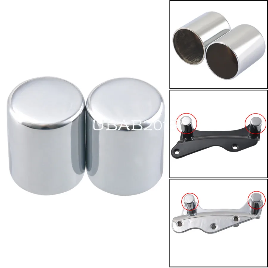 

Комплект из 2-х защитных колпачков для креплений мотоциклов Harley Road King, Street Electra Glide, Sportster XL883, 1200 Softail, Dyna