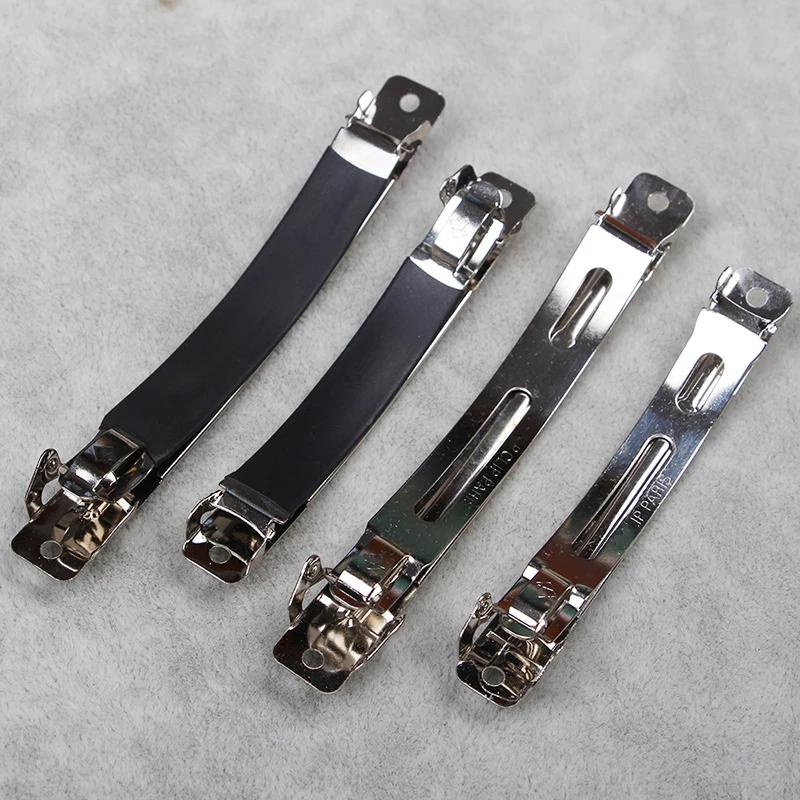 5 sztuk/partia francuski Barrette Style wiosna spinki do włosów automatyczne klip puste szerokość ustawienie do tworzenia biżuterii DIY Bow szpilka dostaw
