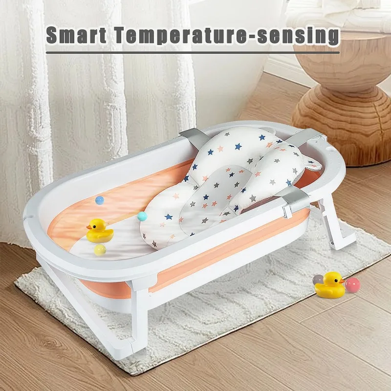 

Складная детская ванночка, легкая, портативная и простая в использовании.