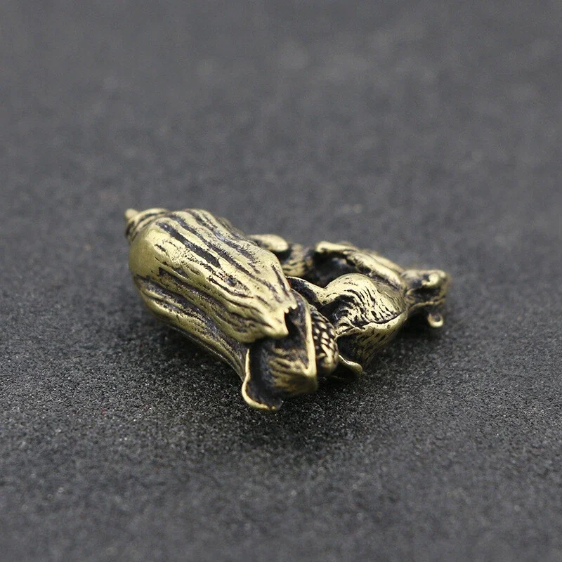 Vintage Solid Brass Two Mice O - đánh giá và giá Vintage Collectible Ornaments