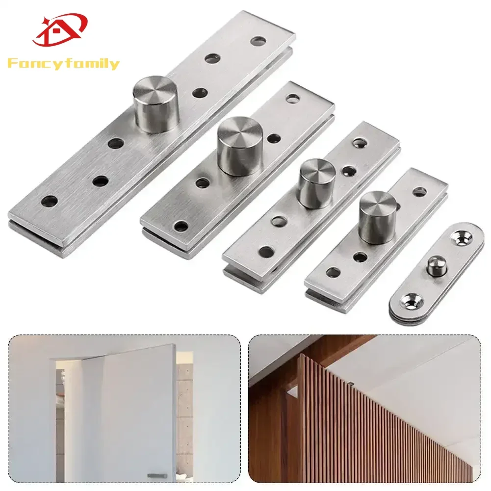 팬시패밀리 360 °   회전 스테인레스 스틸 숨겨진 헤비 듀티 도어 피벗 힌지 회전 도어 힌지 Funiture 하드웨어