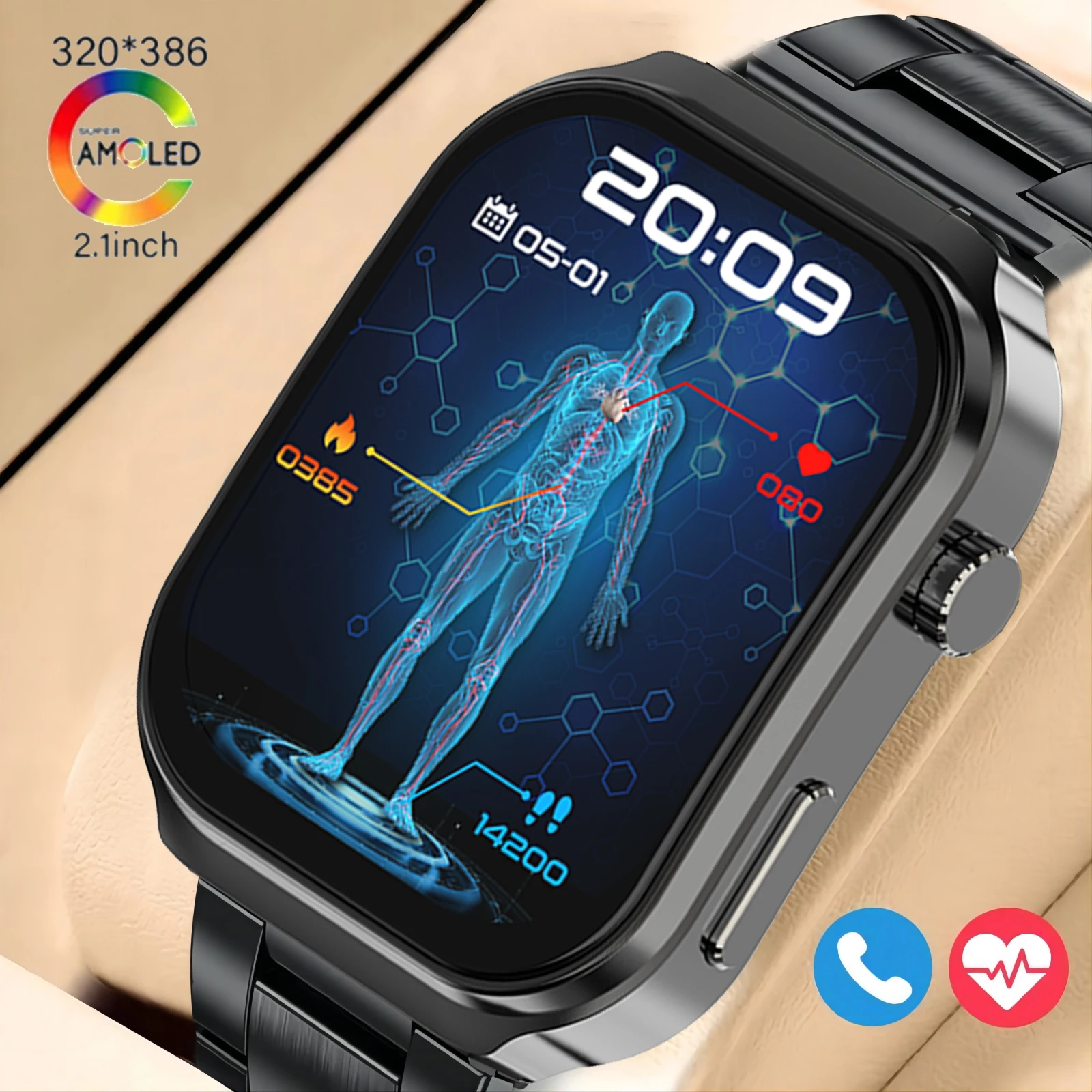 2024 Outdoor Sports Smart Watch 2.1\