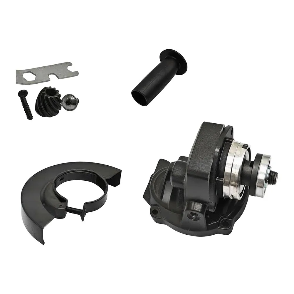 Brushless Front Head Assembly for 100 Type Angle Grinder with Metal Structure and Lightweight Plastic Elements