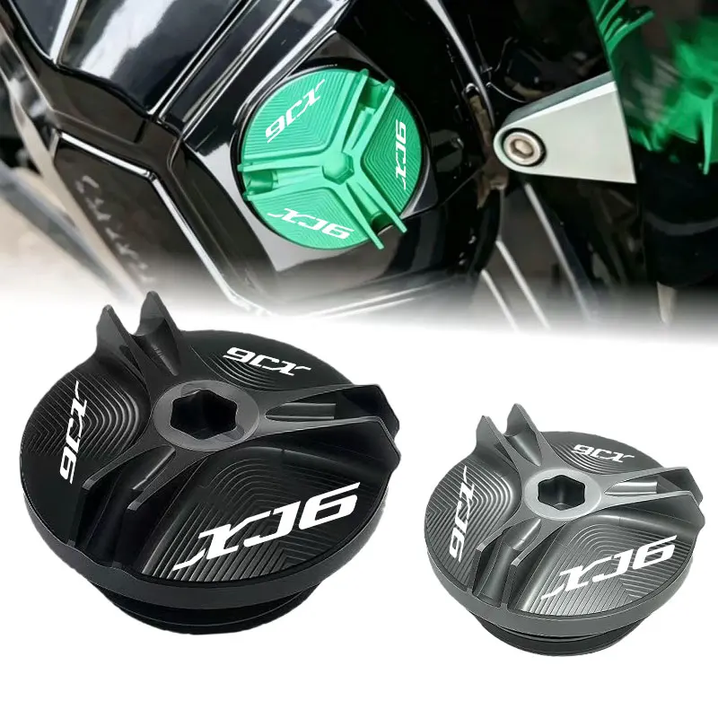 Motorcycle Engine Oil Cap Bolts Fuel Filler For YAMAHA XJ6 XJ 6 XJ6F XJ6N DIVERSION Cap Protection Accessories