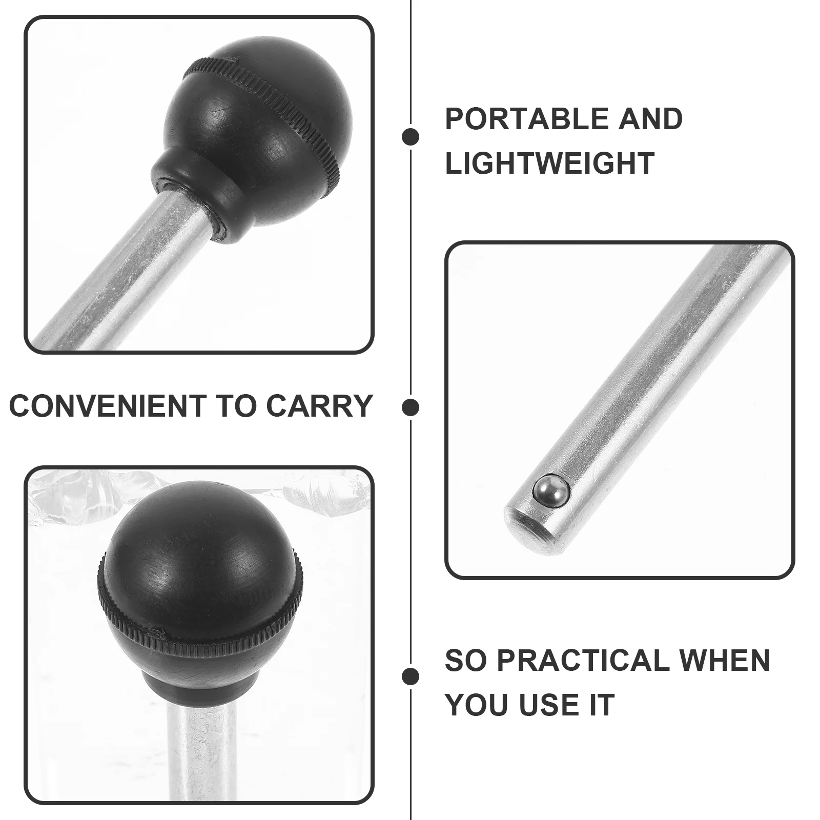 Ball Head Safety Pin Fitness Accessories Steel Pulley Iron Loading Muscle Training Tool Gym Weight Equipment