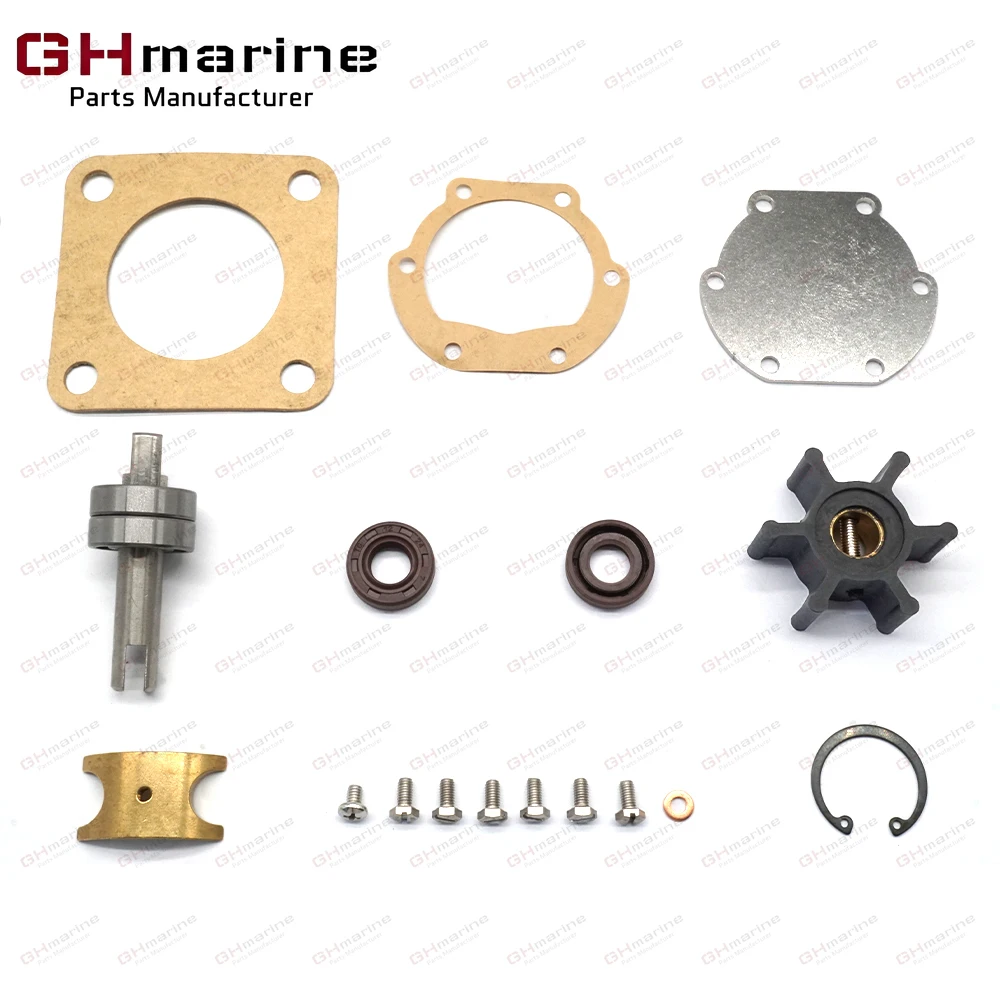 

Основный ремонтный комплект сырого водяного насоса для Jabsco 29470-2701 MP 5,5 м и 8 м Westerbeke 336336