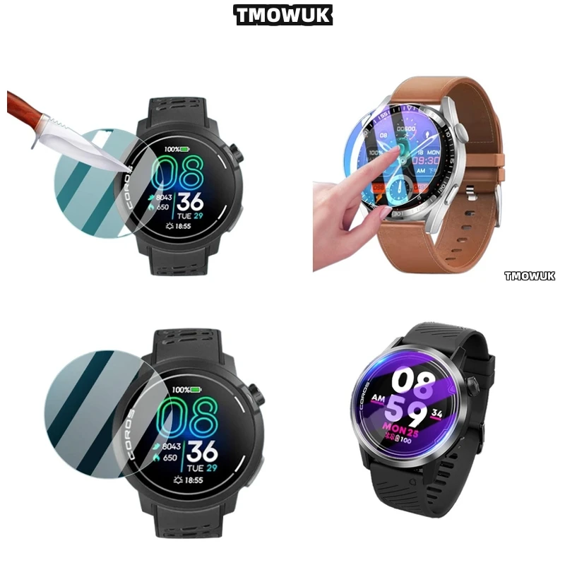 

​​For Coros PACE 3 42MM VERTIX 2S APEX 2 Pro Tempered Glass Screen Guard HD Clear Impact-Resistant Film​​