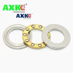 10pcs Axial Ball Thrust Bearing F2-6 F2.5-6 F3-8 F4-9 F4-10 F5-10 F5-12 F6-12 F6-14 F7-13 F8-16 F10-18 F12-21M