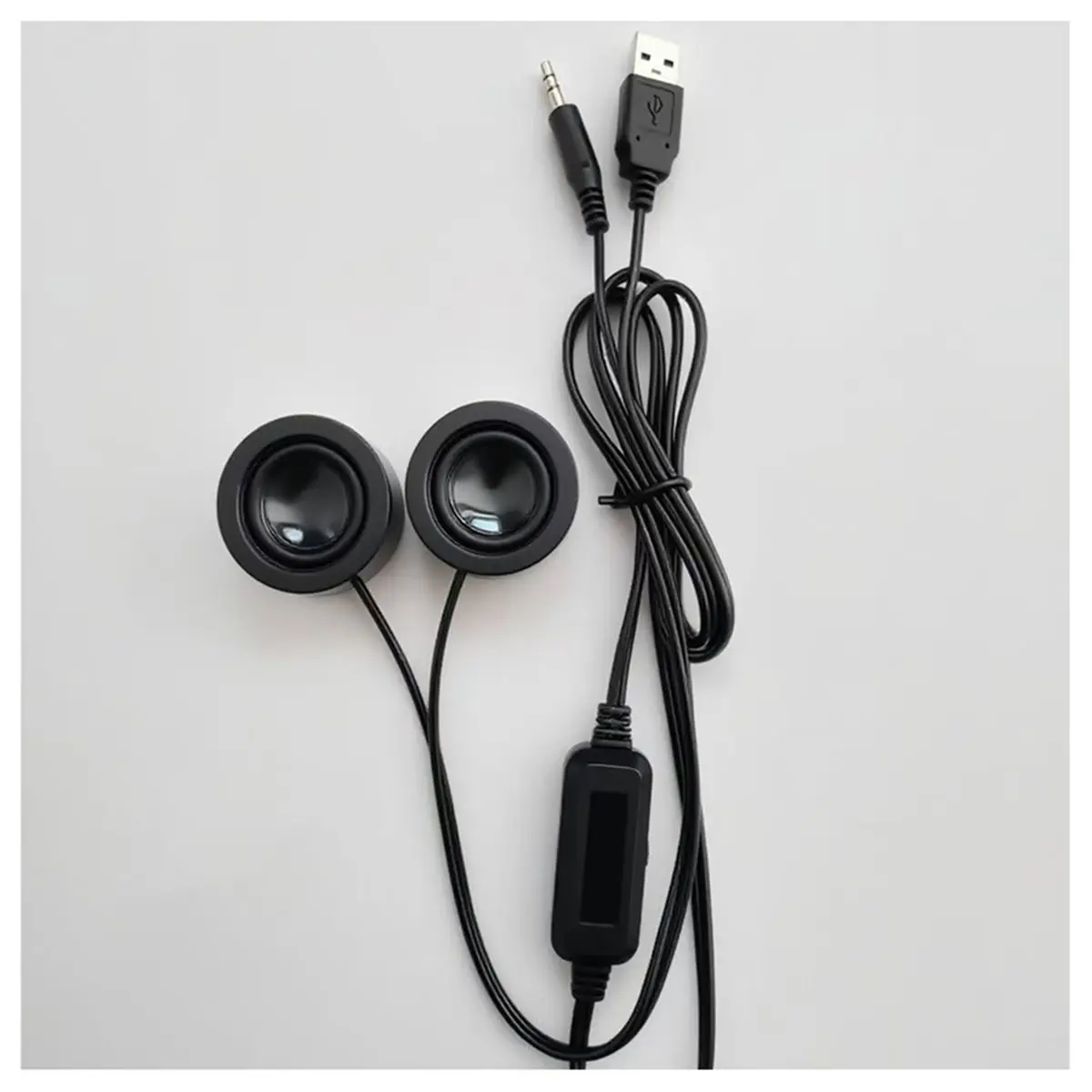 DT85 HOT 4Ohm 6W USB Speaker for PC 3.5mm Audio Input Mini Loudspeaker for Advertising Machine