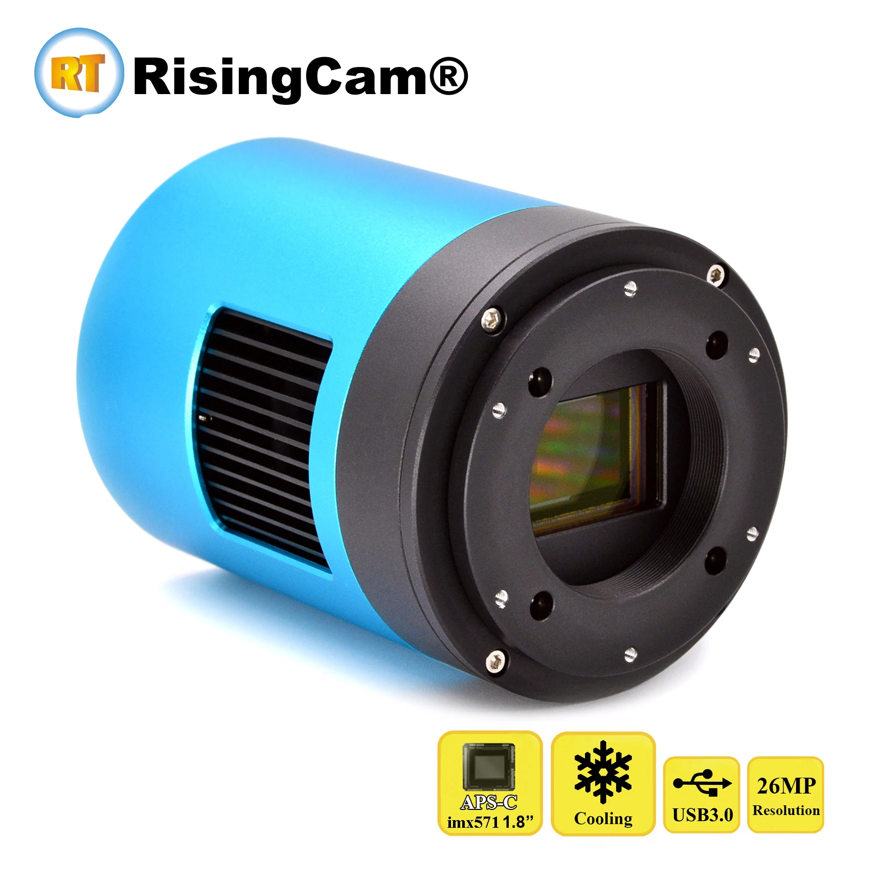 RisingCam imx571 26mp Color & Monochrome APS-C 1.8\