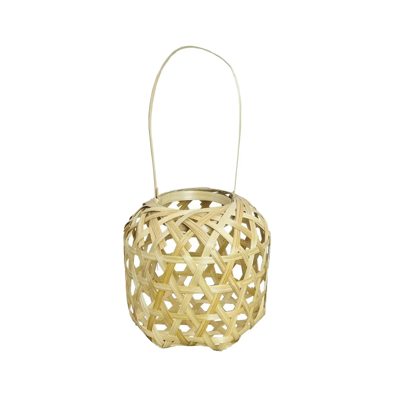 DIY Lantern for LED Candle Rustic Handcrafted Decorative Hanging Lantern Outdoor Lantern for Yard Living Room Garden Home Patio